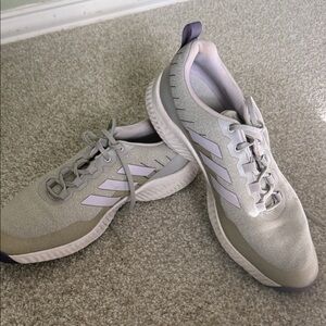 Adidas Women's Light Gray Golf shoes